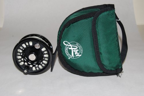 3.3 ABEL SUPER 5 Cap. #6 + 125 yd 5.9 oz. Serial #S1927. Black Finish. RH/LH. With unknown WF-6F + Backing. In Abel Pouch. SOLD